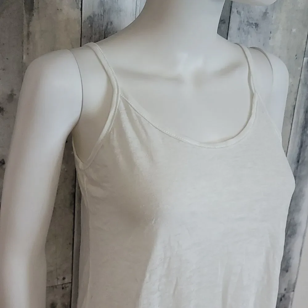 FREE People Burn out asymetrical tank top